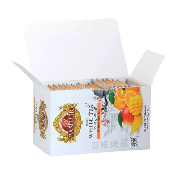 Basilur White Tea Collection- Mango i Pomorandža 20x1