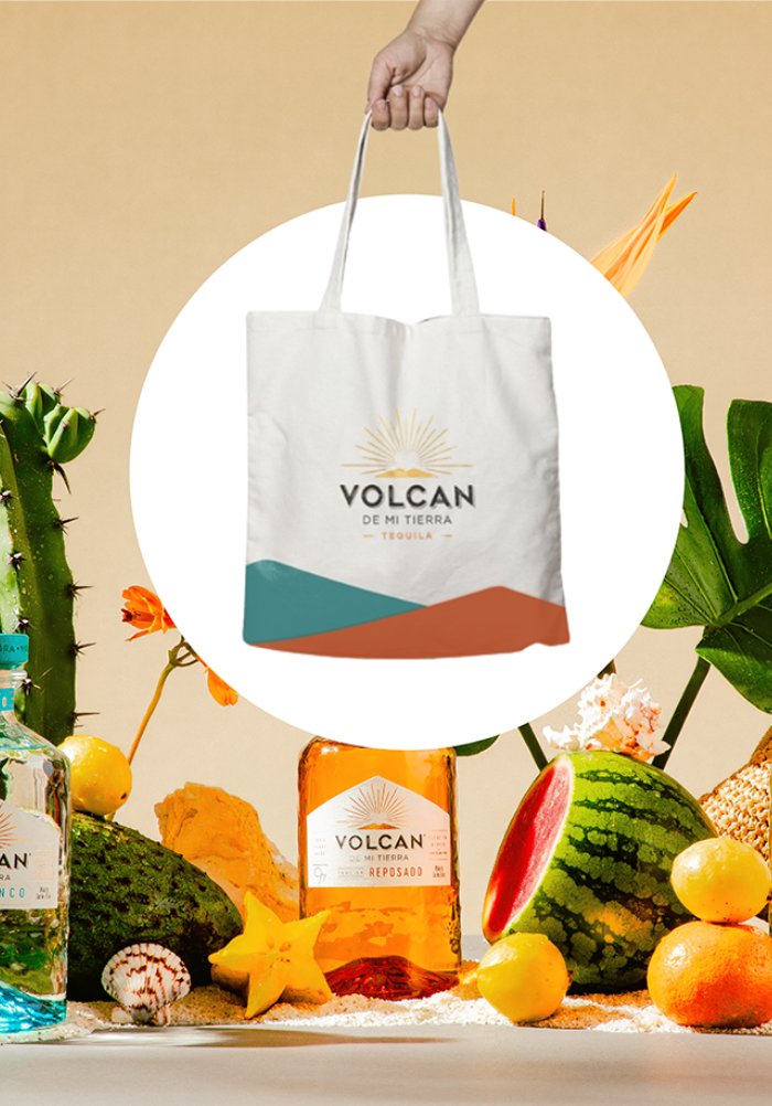 Volcan + ceger